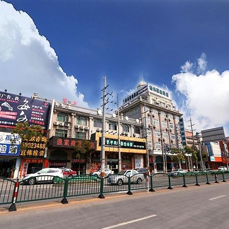Greentree Inn Shanghai Pudong Airport Huaxia East Road Railway Station Shell Hotel Exterior foto