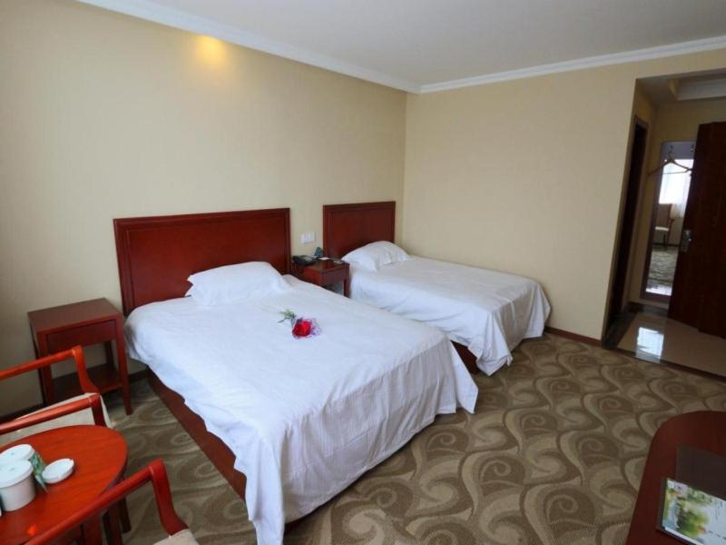 Greentree Inn Shanghai Pudong Airport Huaxia East Road Railway Station Shell Hotel Exterior foto